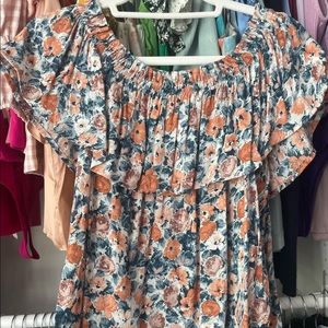 Current Elliot off the shoulder top